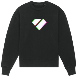 Diamond glitch sweater