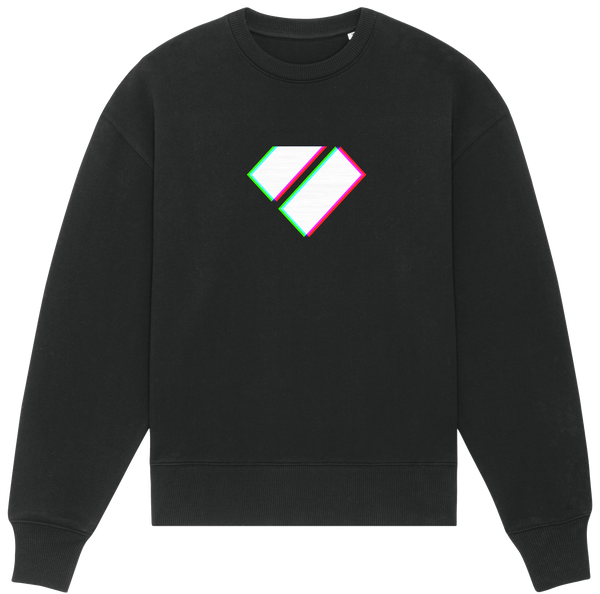 Diamond glitch sweater